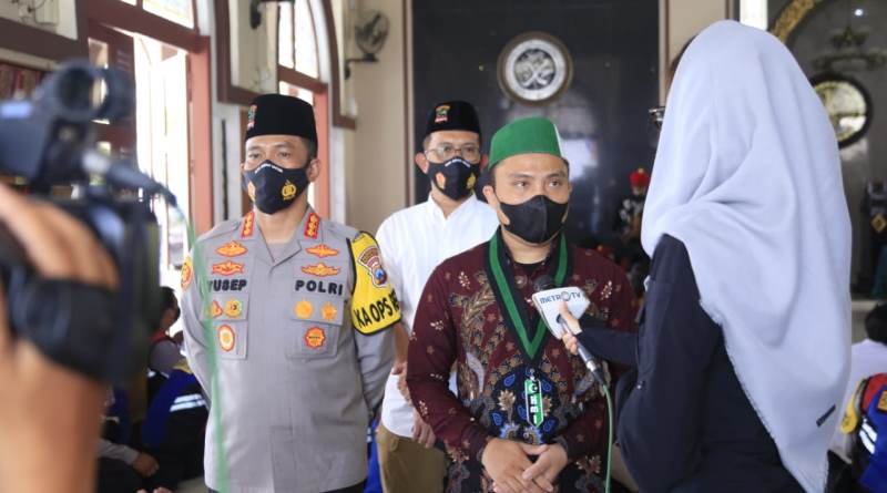 Hari Sumpah Pemuda Mahasiswa dan Kapolrestabes Surabaya Gelar Tausiyah Kebangsaan