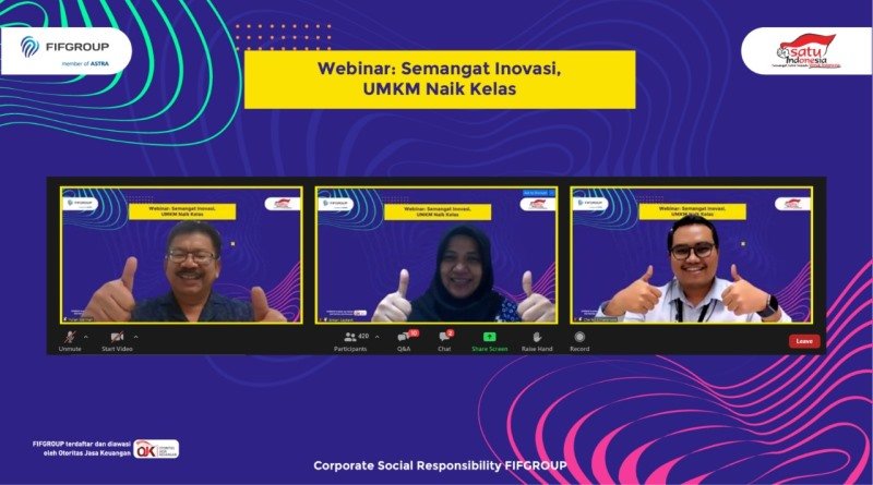 Webinar UMKM Binaan FIFGROUP: Cerita Bakmi Jogja Sundoro Naik Kelas