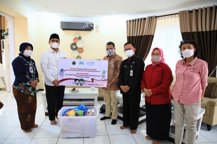 Cepat Tanggulangi Anak Terdampak Covid-19, Pemprov Jateng Diapresiasi Unicef