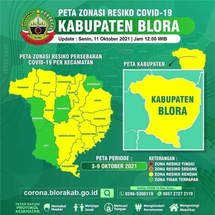 Zona Hijau Berangsur Tambah, Kini Kecamatan Banjarejo