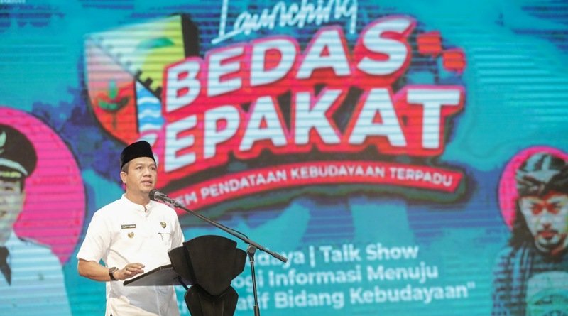 Bupati Launching Website Kebudayaan Kabupaten Bandung