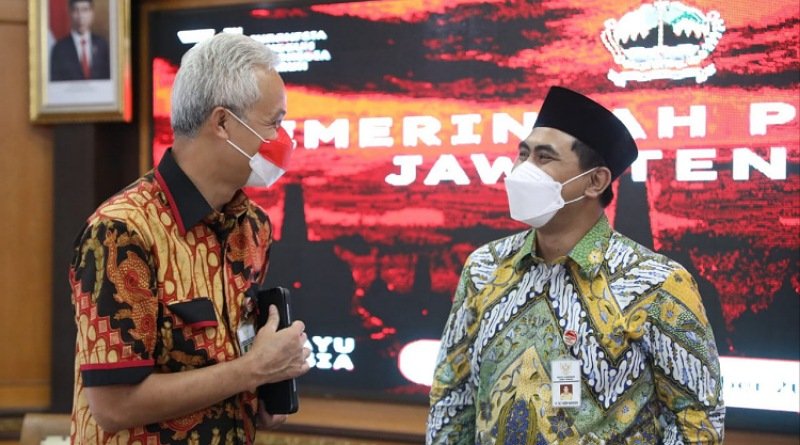 Vaksinasi Jadi Acuan Level PPKM, Ganjar Motivasi Bupati/Walikota Lakukan Percepatan