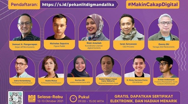 Pekan Literasi Digital Mandalika: Pemerintah Indonesia Kampanyekan Lawan Hoax serta Tingkatkan Literasi Digital untuk UMKM
