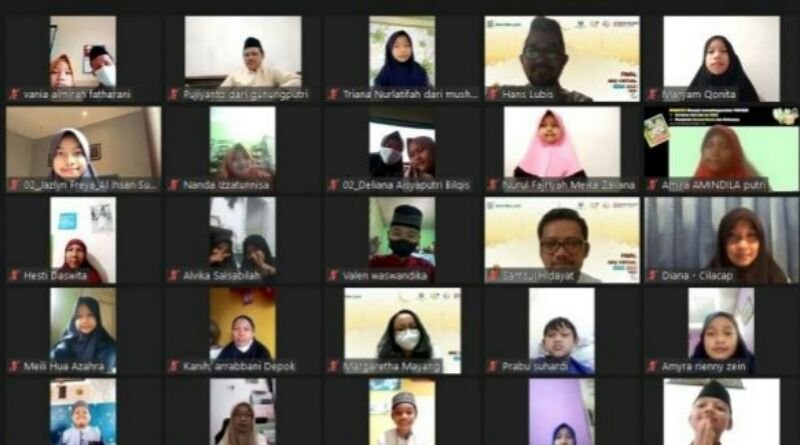 Ratusan Anak Ikuti Lomba Baca Al Quran Secara Virtual