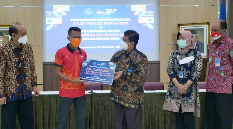Bonus Bebas UKT bagi Mahasiswa UNS Peraih Medali di PON XX Papua