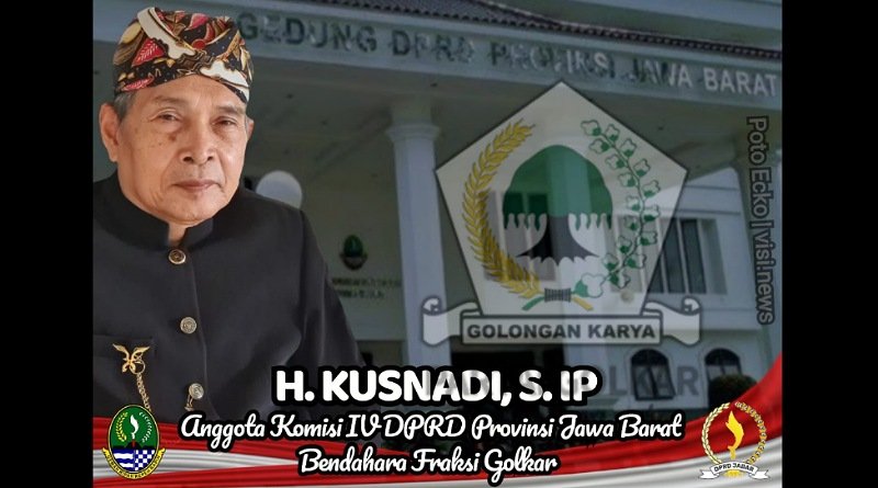 H. Kusnadi, "Antara Kang Emil dan Airlangga Jelas Beda, Peluangnya pun Beda"