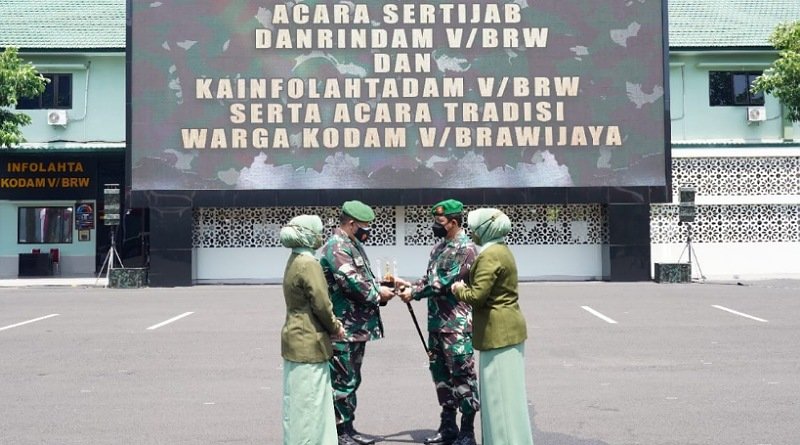 Empat Kursi Kepemimpinan di Lingkungan Kodam Brawijaya Berganti