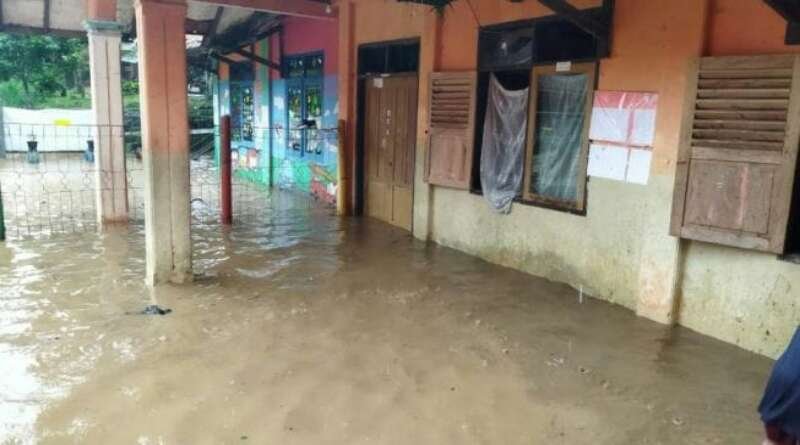 Sungai Cidadap Kembali Meluap, Permukiman Warga Kebanjiran