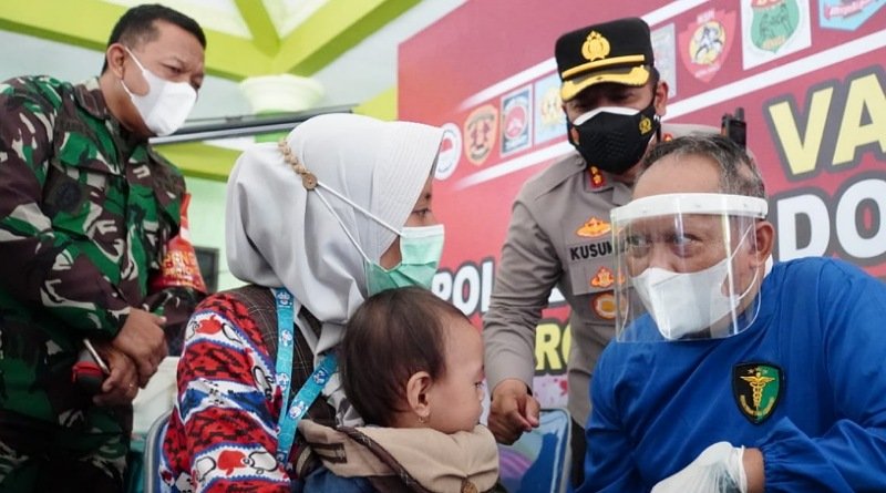 Polresta Sidoarjo Gandeng IPSI, Sukseskan Vaksinasi Pedesaan