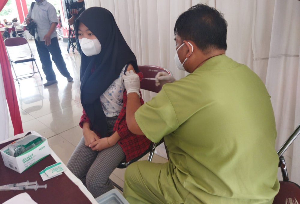 Pemkab Magelang Gelar Vaksinasi Covid-19 untuk Anak-Anak