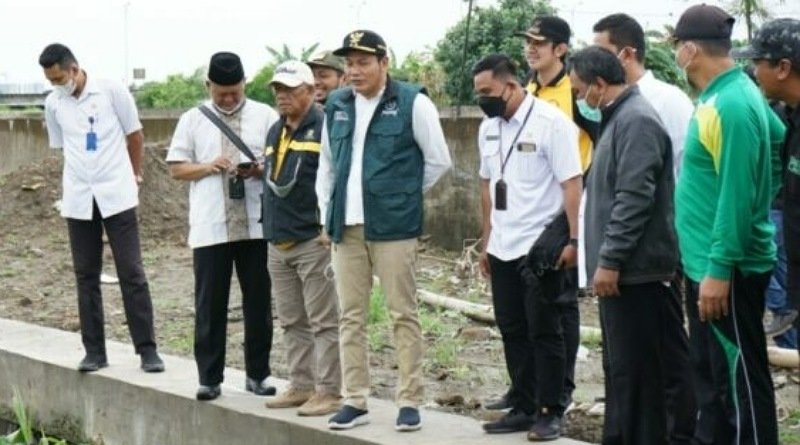 Langganan Banjir Wabup Sidoarjo Sidak di Kecamatan Waru
