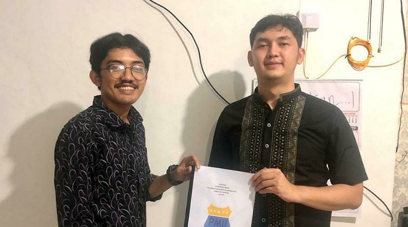 Ketua Terpilih PC PMII Kab. Bandung Serahkan Gugatan Ke Sekjen PB. PMII