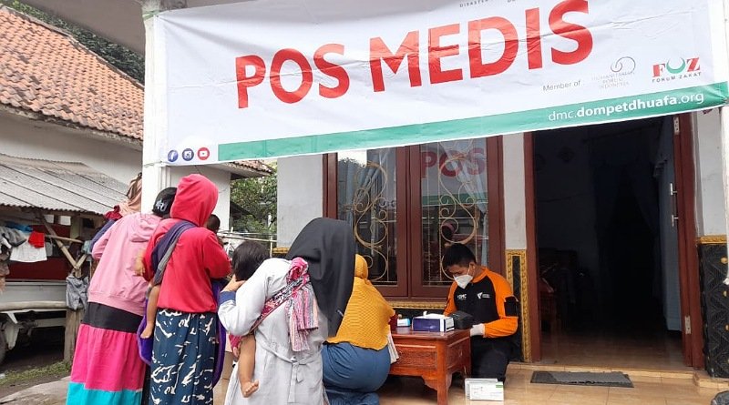 Gelar Layanan Kesehatan Gratis, Dompet Dhuafa Buka Pos Medis di Pengungsian Gunung Semeru