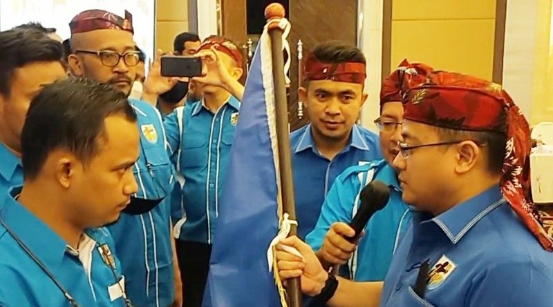 Andreas Lantik Pengurus DPD KNPI Jawa Timur 2021-2024