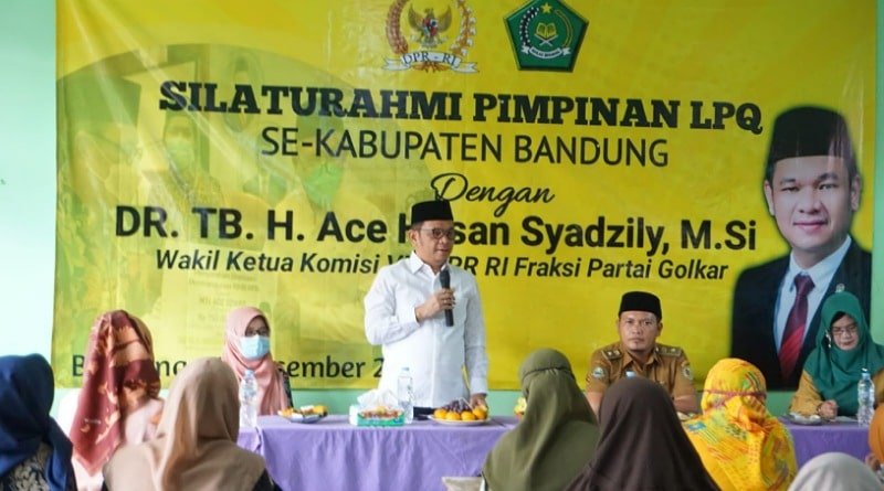 Ace Hasan Berikan Perhatian Untuk Pendidikan Al-Quran
