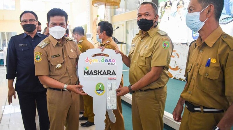 Pemkab Bandung Mendapat 9 Unit Mobil Aspirasi Kampung Juara dari Pemprov Jabar