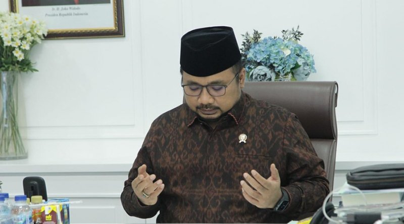 Hadiri HUT PDIP Ke 49, Menag Doakan Bangsa yang Makmur