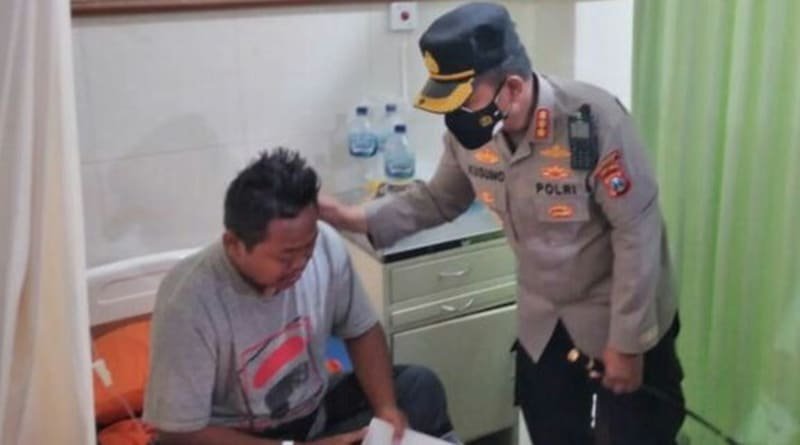 Aksi Korban Begal Palsu Terungkap, Pelaku Takut Istrinya Gadaikan Motor Sempat Dijenguk Kapolresta Sidoarjo