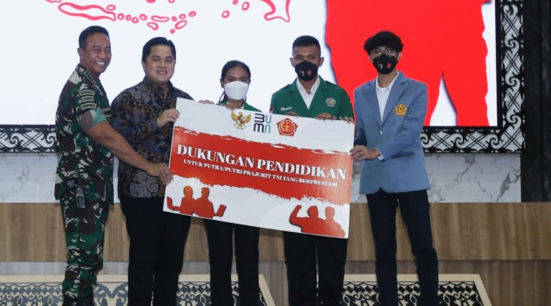 1775 Anak TNI Raih Dana Pendidikan BUMN