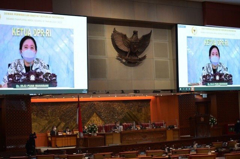 DPR Setujui 8 UU, Puan Maharani: Pandemi Tidak Boleh Jadi Alasan Tidak Produktif