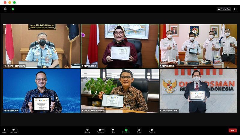 Kolaborasi Lima Instansi Ciptakan Efisiensi dan Efektivitas Pengelolaan Pengaduan