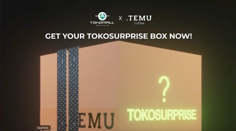 TokoMall Kolaborasi dengan .TEMU, Pelopori Pemanfaatan NFT di Industri F&B Indonesia