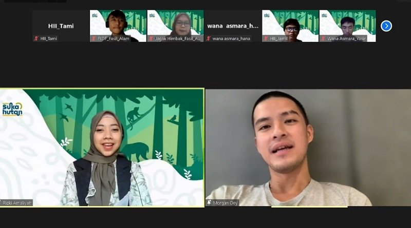Morgan Oey Ajak Para Sukarelawan Hutan Itu Indonesia Kampanye Jaga Hutan