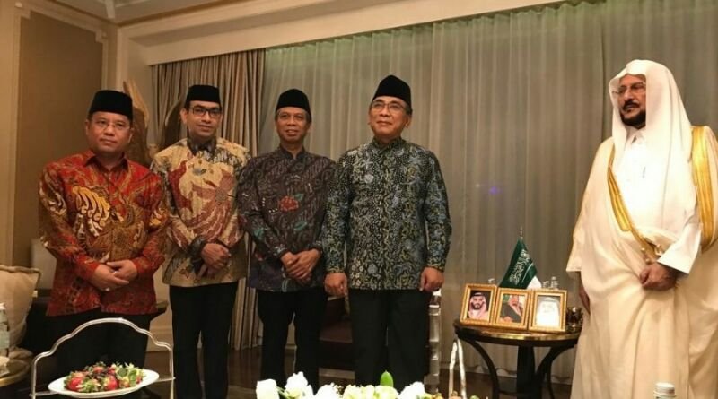 Menteri Saudi Bertemu Ketum PBNU dan Dirjen Bimas Islam, Bahas Citra Islam Dunia