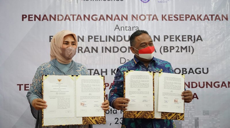 Teken Nota Kesepakatan dengan Pemkot Kotamobagu, Kepala BP2MI Gaungkan Mandat UU No.18 Tahun 2017