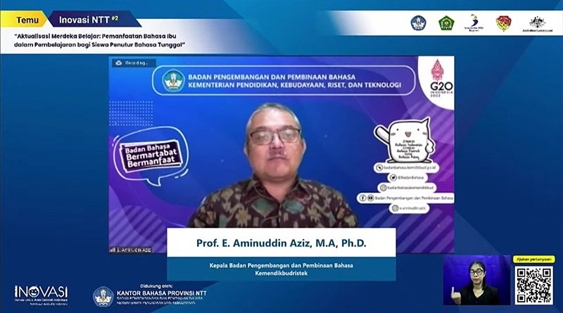 Aktualisasikan Merdeka Belajar, Bahasa Ibu Dukung Pembelajaran bagi Siswa Penutur Bahasa Tunggal