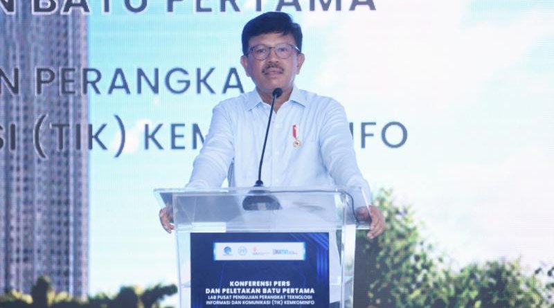 Percepat Integrasi Tranformasi Digital Global, Menteri Johnny Dorong Terapkan TKDN