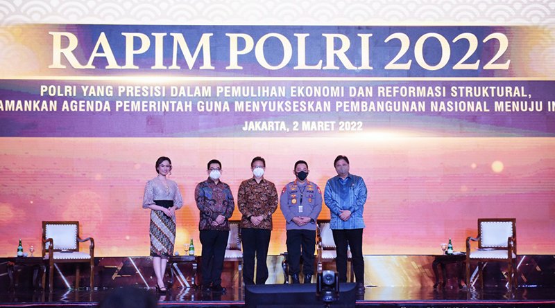 Apresiasi Jajaran Polri dalam Penanganan Pandemi, Menko Airlangga Sampaikan juga Kebutuhan Dukungan Polri Selama Penyelenggaraan Presidensi G20