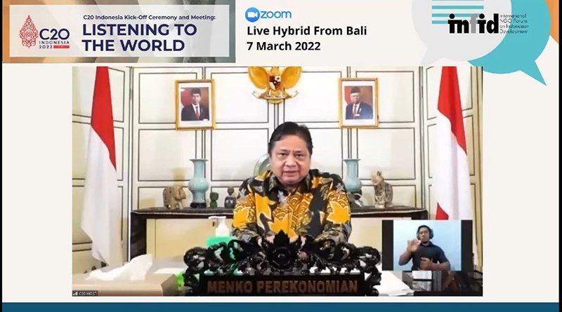 Menko Airlangga: Listening to the World untuk Merangkul Inklusivitas dan Mewakili yang Belum Pernah Terdengar dan Kurang Terwakili