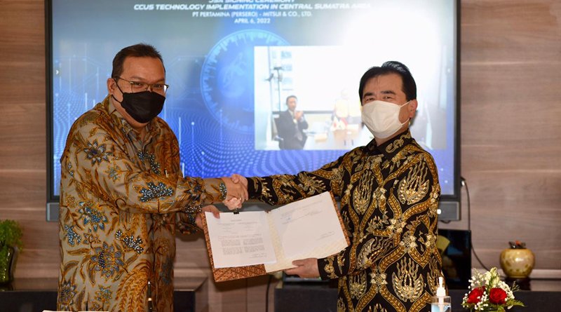 Komitmen Turunkan Emisi CO2, Pertamina Gandeng Mitsui Jajaki Komersialisasi CCUS di Indonesia
