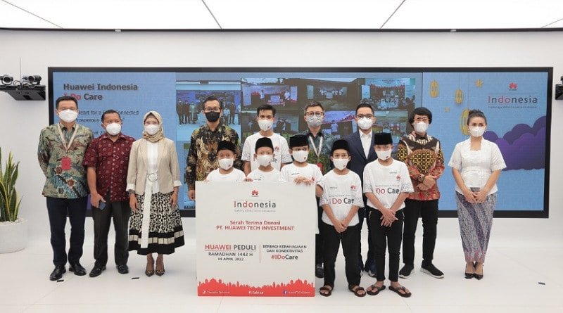 Huawei Dukung Indonesia Percepat Pengembangan Konektivitas dan Inklusi Digital melalui Donasi Ramadan