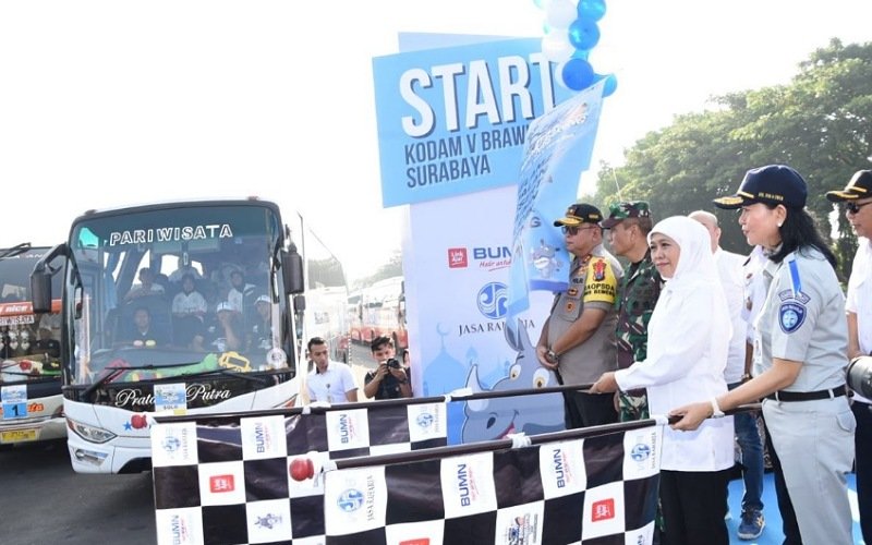 Pemprov Jatim Gelar Mudik Bareng Gratis Tujuan se -Jatim