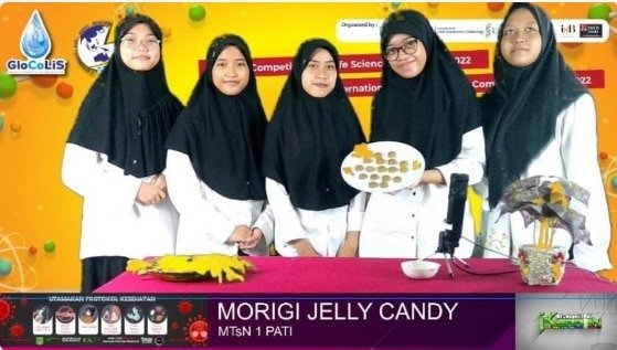 Sulap Daun Kelor Jadi Permen Jelly, Tim Riset MTsN 1 Pati Raih Medali Internasional