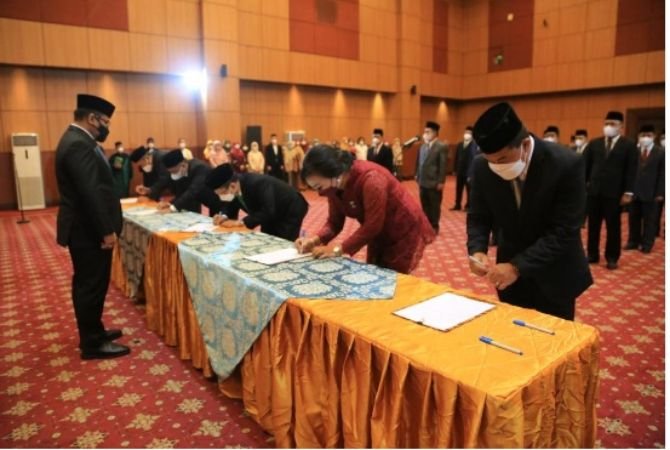 Dilantik Menag, Ajam Mustajam Jabat Kakanwil Kemenag Jabar
