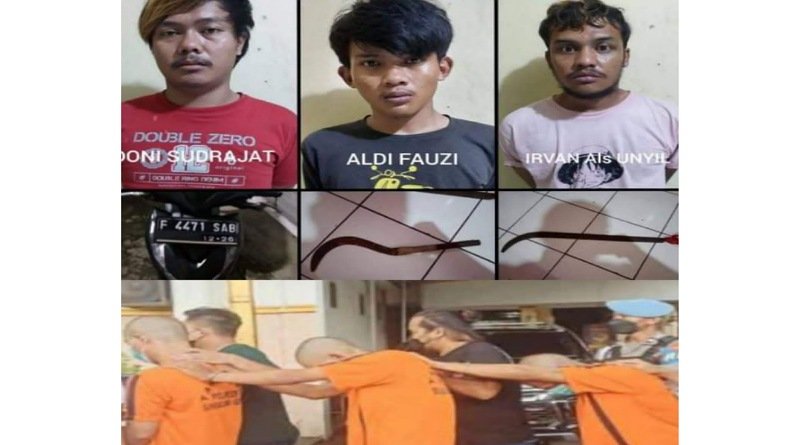 Ugal-Ugalan Dijalan Raya, Kawanan Geng Motor Kejar Dan Bacok Warga Hingga Tewas Di Ciandam Cibeurem