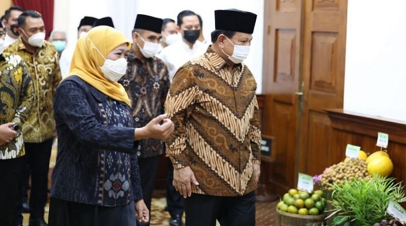 Probowo Makan Malam Bersama Khofifah di Momen Lebaran, Ada Agenda Apa?