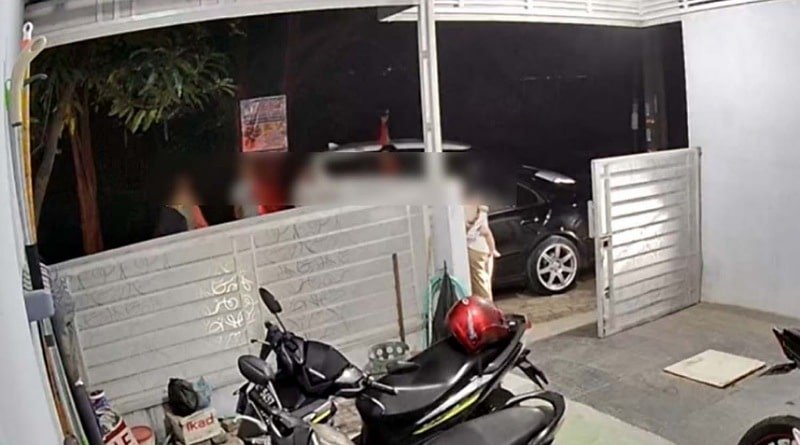 Tak Terima Ditegur Warga, Seorang Pria Diduga Oknum Polisi Lepaskan Tembakan