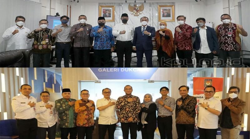 Saling Berkunjung KPU-Ditjen Dukcapil Benahi Daftar Pemilih Pemilu 2024