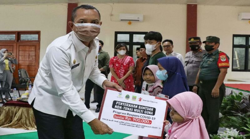 Pemkab Bekasi Salurkan Bantuan non-Tunai bagi Anak Yatim Piatu Korban Covid-19