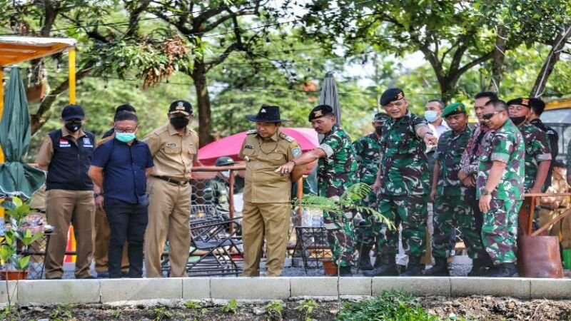 Wali Kota Bandung Resmikan Kolam Retensi ke-8 di  Pussenkav Jln Cikuray