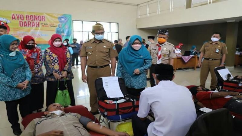 Di Garut Kegiatan Donor Darah Sudah Merambah Kecamatan dan Pedesaan