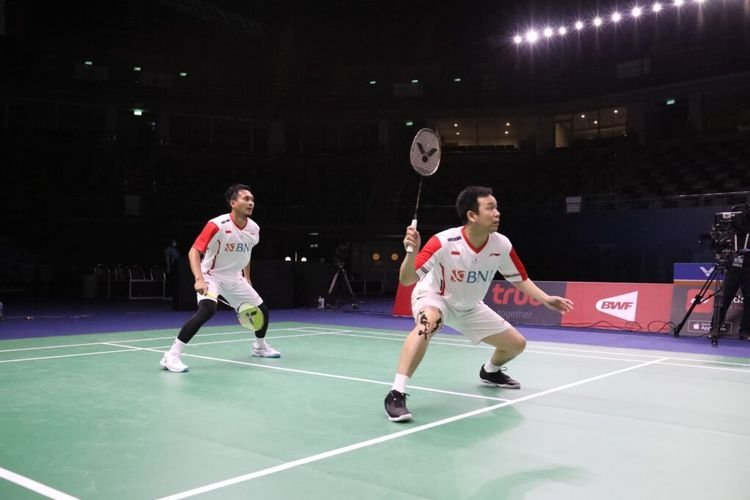 AS Ginting Melaju, Leo/Martin Jumpa Ahsan/Hendra di Semifinal Singapore Open 2022
