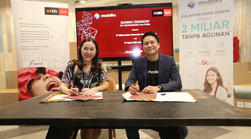 Berikan Pinjaman Rp 100 Miliar, Bank DBS Indonesia dan Modalku Bekerja Sama Dukung Tumbuh Kembang UMKM di Tengah Pandemi
