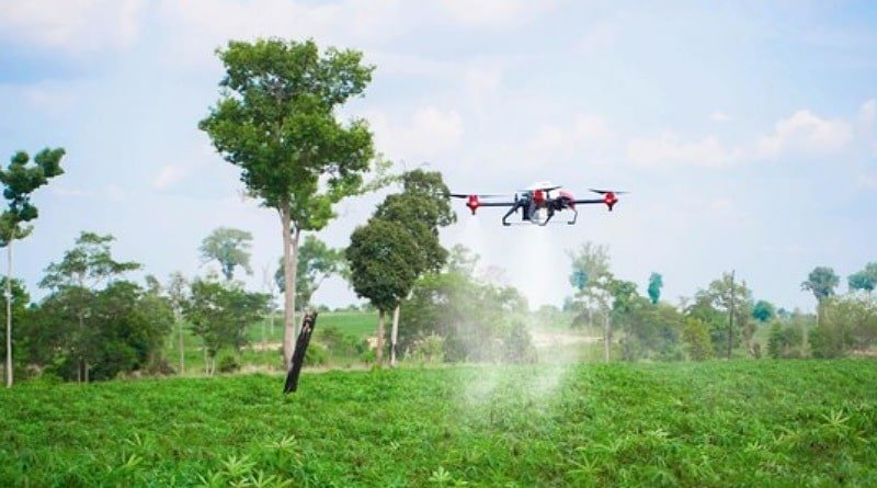 XAG Hadirkan Inovasi "Drone" bagi Petani Kamboja untuk Menghasilkan Singkong secara Berkelanjutan
