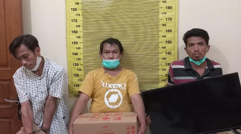 Tiga Pria Spesialis Pembobol Rumah Kosong Dibekuk Polsek Simokerto