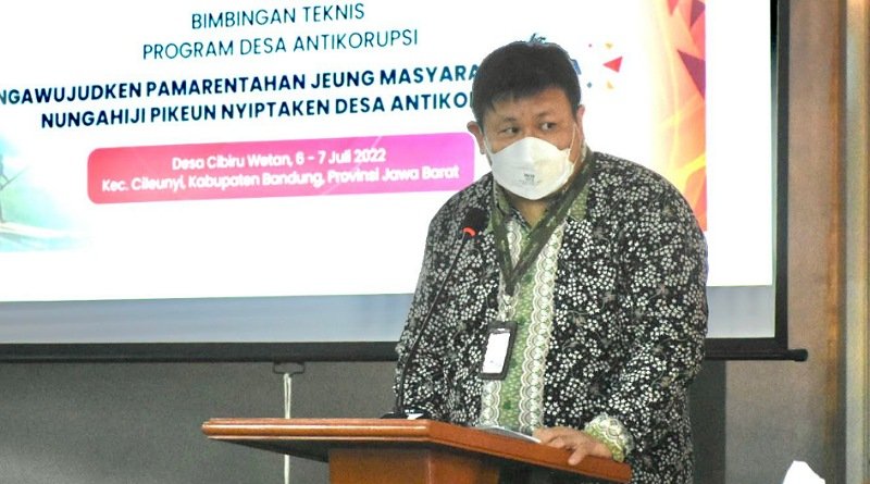 Direktorat Pembinaan Masyarakat KPK RI : Desa Cibiru Wetan Punya Lima Indikator Desa Antikorupsi